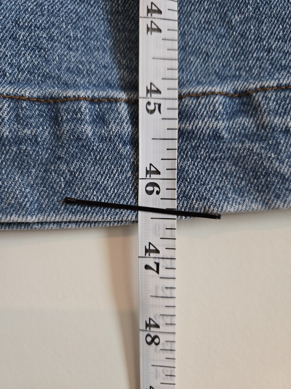Fashion Nova SIZE 11 Light Blue High-Rise Wide Leg Jeans TALL - Picture 5 of 5
